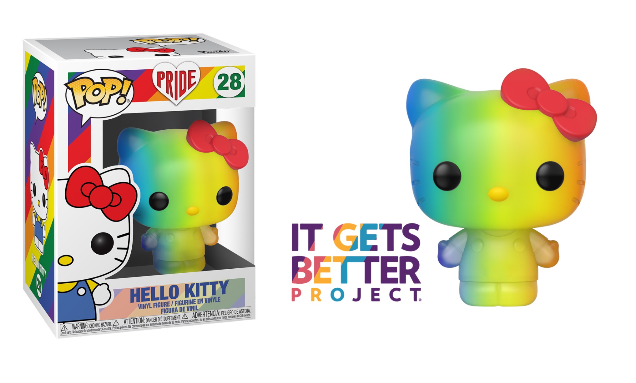 Pride 2020 Hello Kitty Rainbow