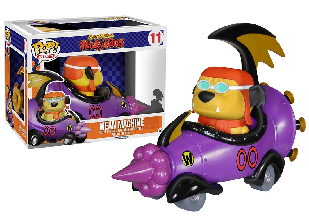 zz RIP zz Hanna Barbera Pop Rides Fous du Volant Funko