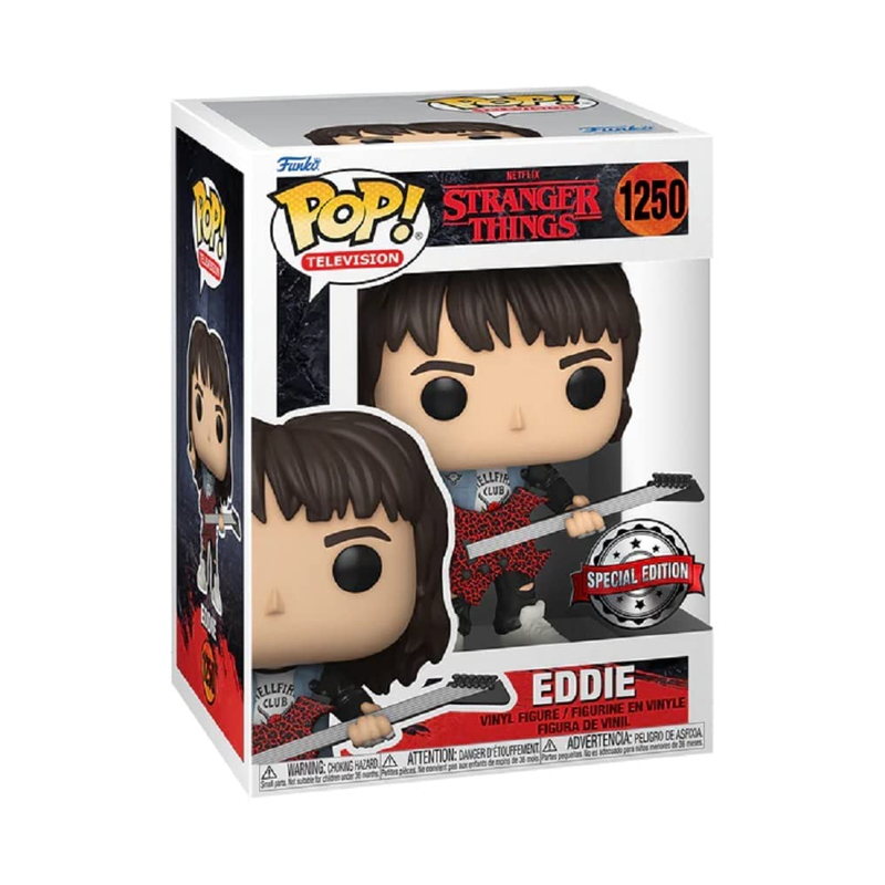 Stranger Things Pop Eddie Guitar Exclu