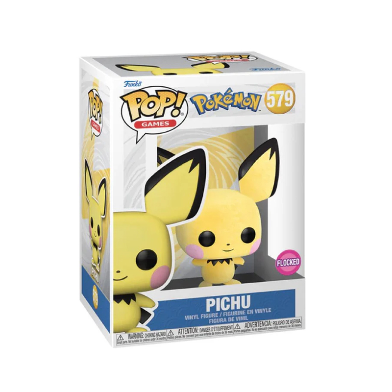 Pokemon Pop Pichu Floked Exclu