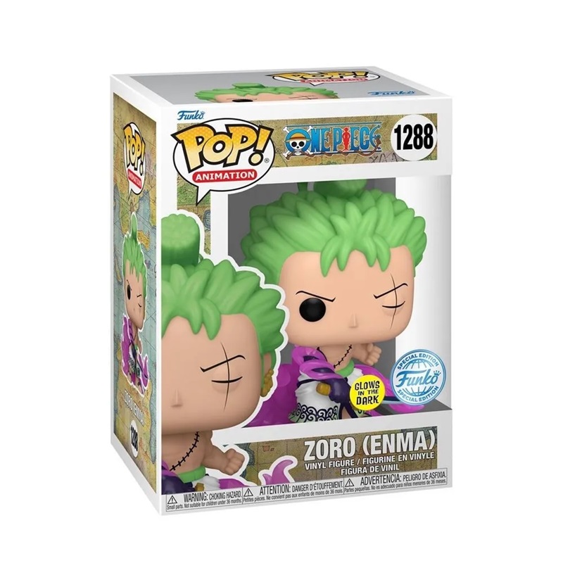 One Piece Pop Zoro Wanokuni Enma Glow In The Dark Exclu