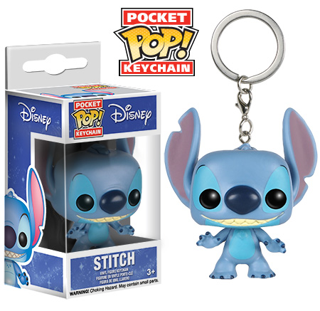 Disney Pocket Pop Porte Cle Stitch 4cm