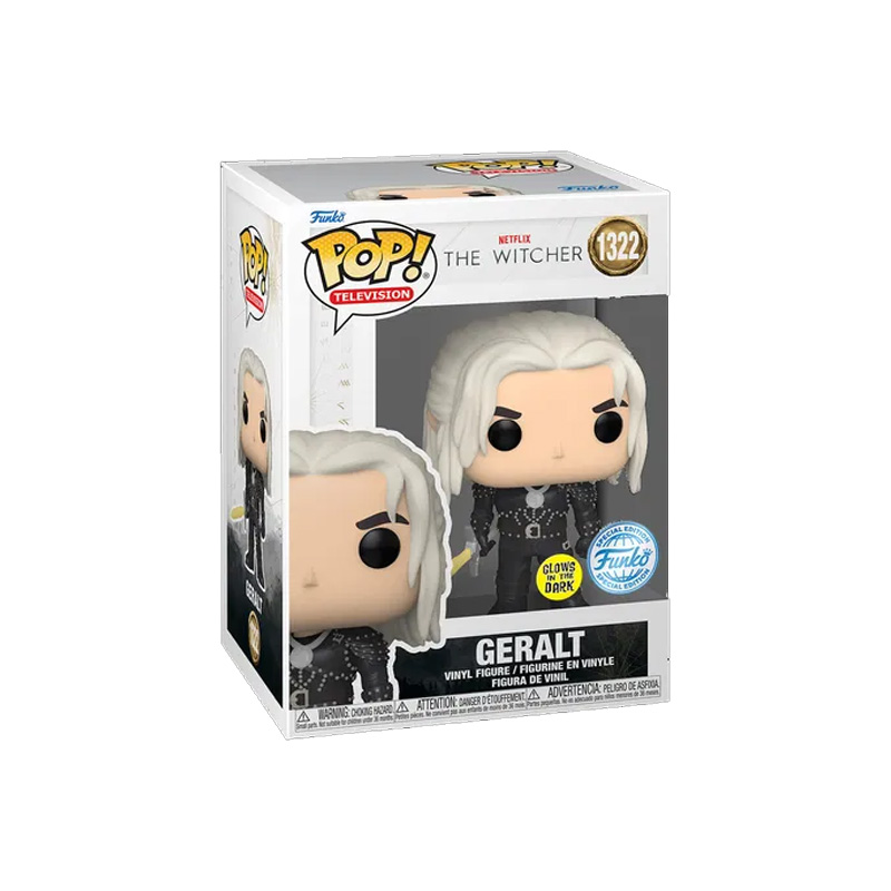 The Witcher Pop S2 Gerald With Sword Glow in the Dark Exclu