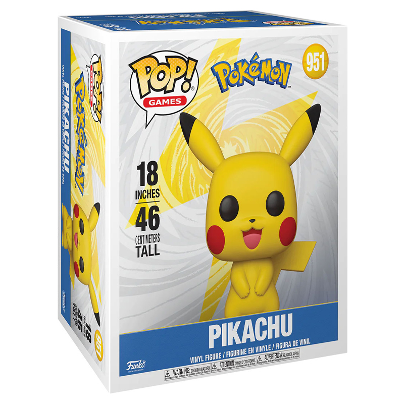 Pokemon Pop Mega Pikachu 45cm Exclu