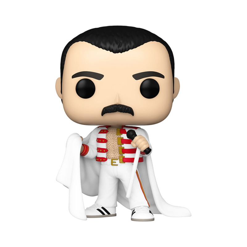 Rocks Pop Queen Freddie Mercury With Cape