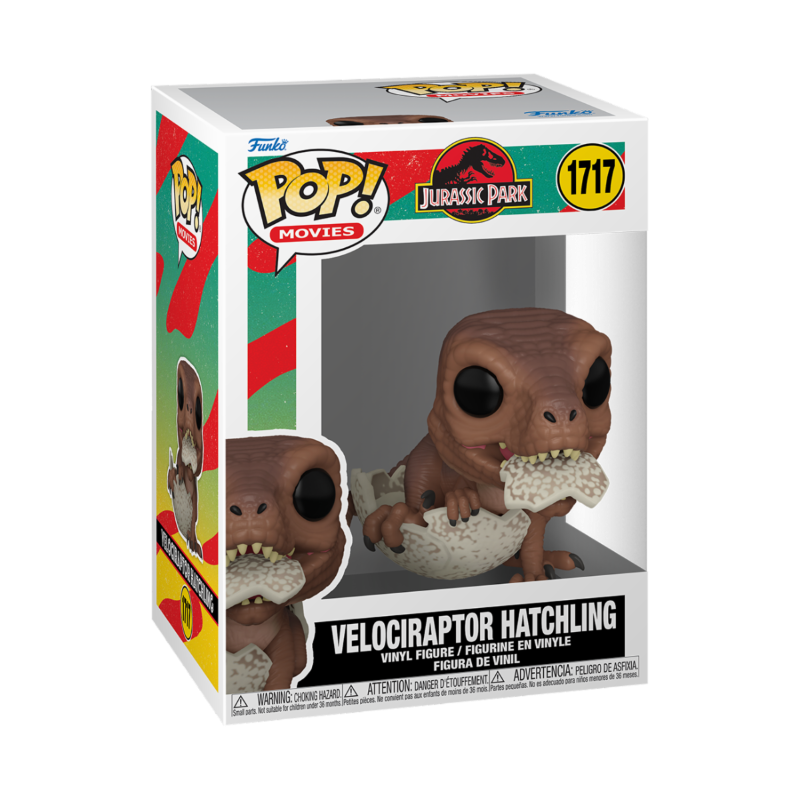 Jurassic Park Pop Eclosion Velociraptor