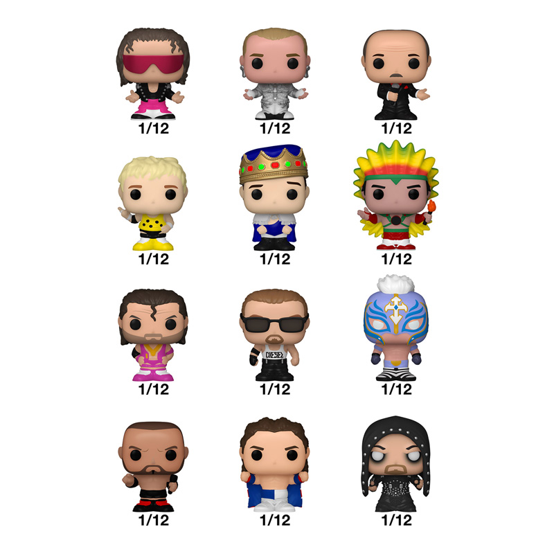 WWE Bitty Pop Singles 36Pcs