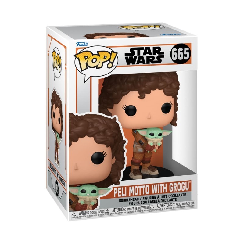 SW Star Wars Mandalorian Pop S9 Peli Motto Grogu