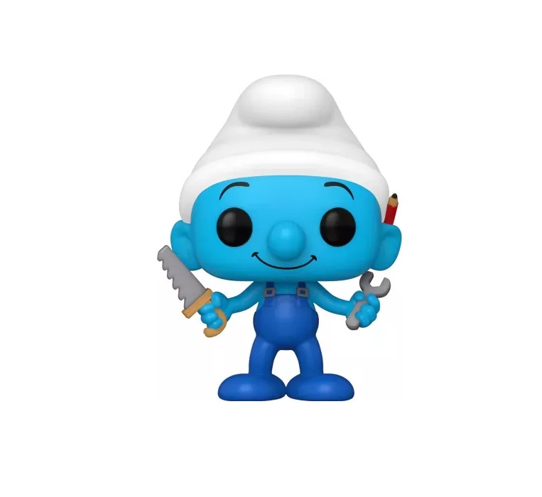 Les Schtroumpfs Pop Bricoleur Handy Smurf