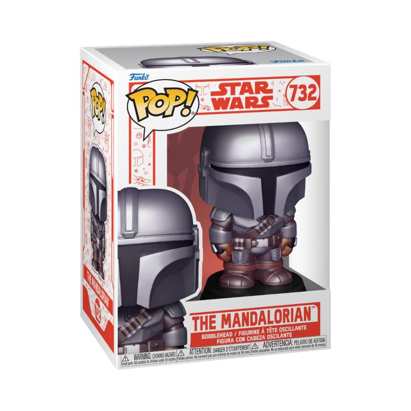 Sw Star Wars Pop Holiday Mandalorian Ornament Style