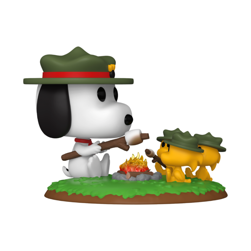 Snoopy Peanuts Pop Deluxe Snoopy & Beagle Scouts Camping