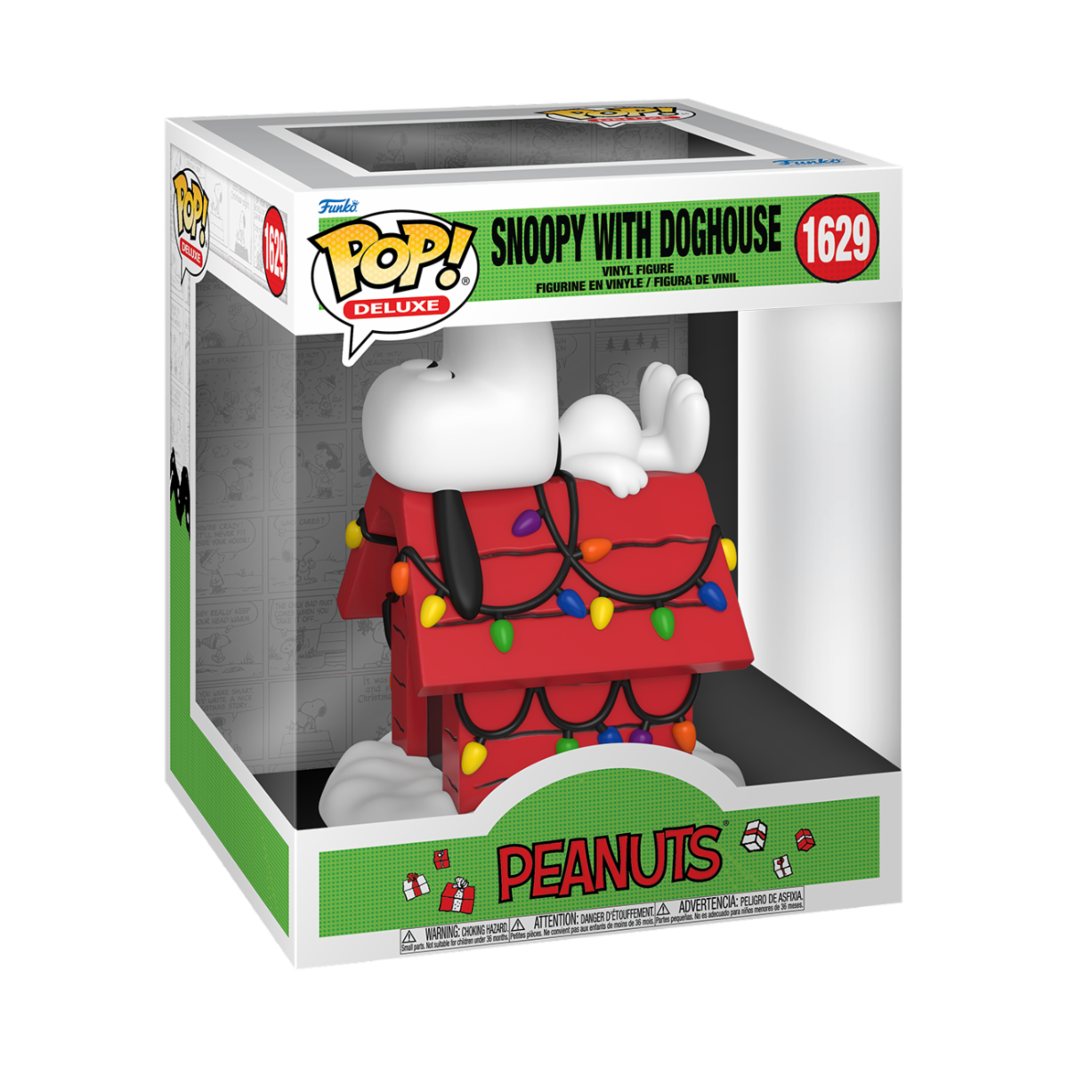 Snoopy Peanuts Pop Deluxe Snoopy & Doghouse