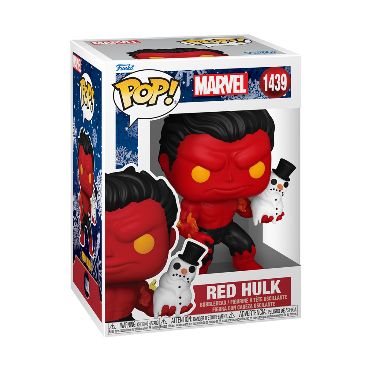 Marvel Pop Holiday 2024 Red Hulk