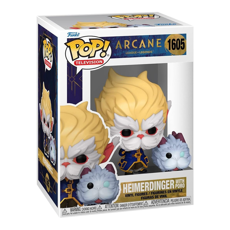 Arcane Pop Heimerdinger And Poro