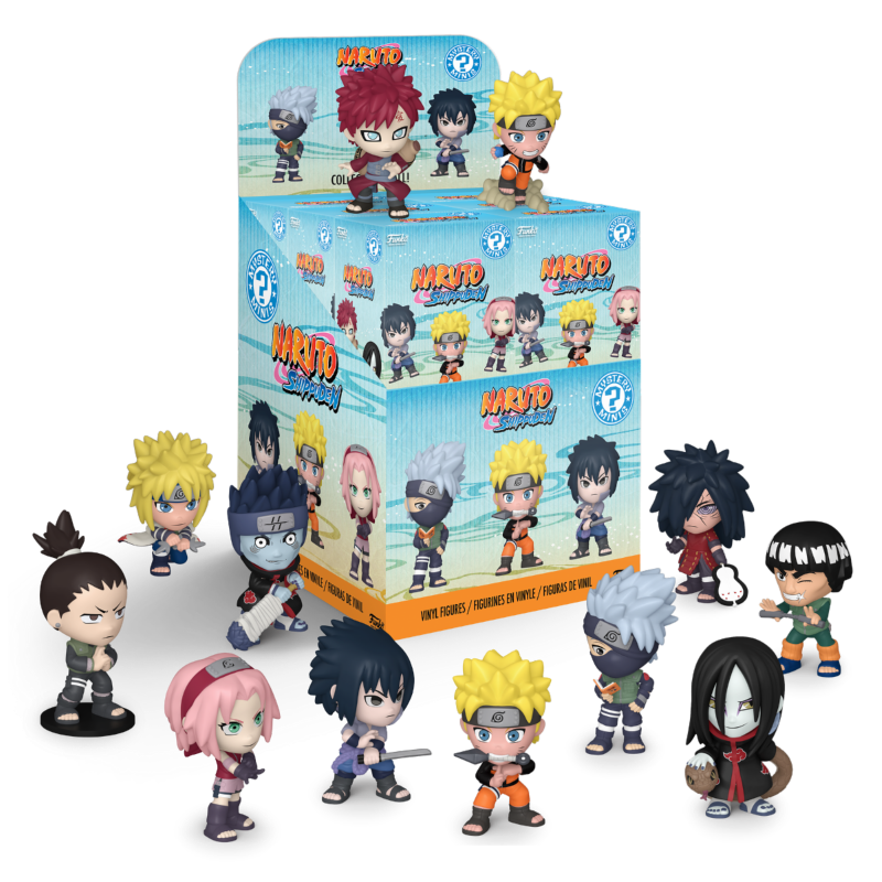 Naruto Mystery Minies Asst 12Pcs