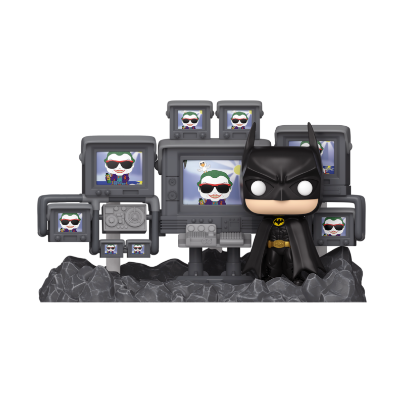 Dc Pop Moments Batman 85Th Anniv Batman In Batcave