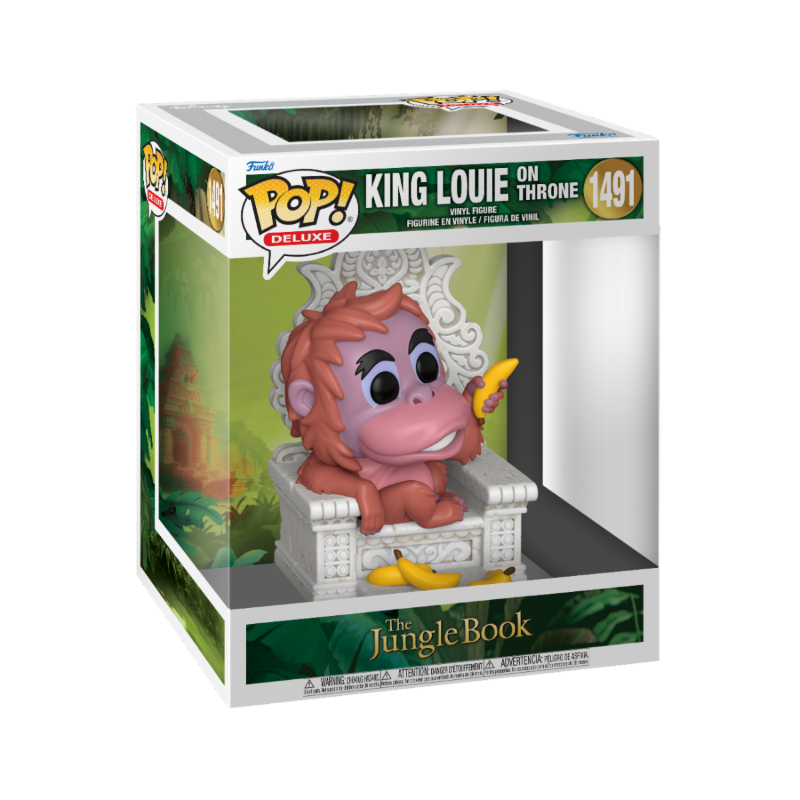 Disney Pop Deluxe Jungle Book King Louie On Throne