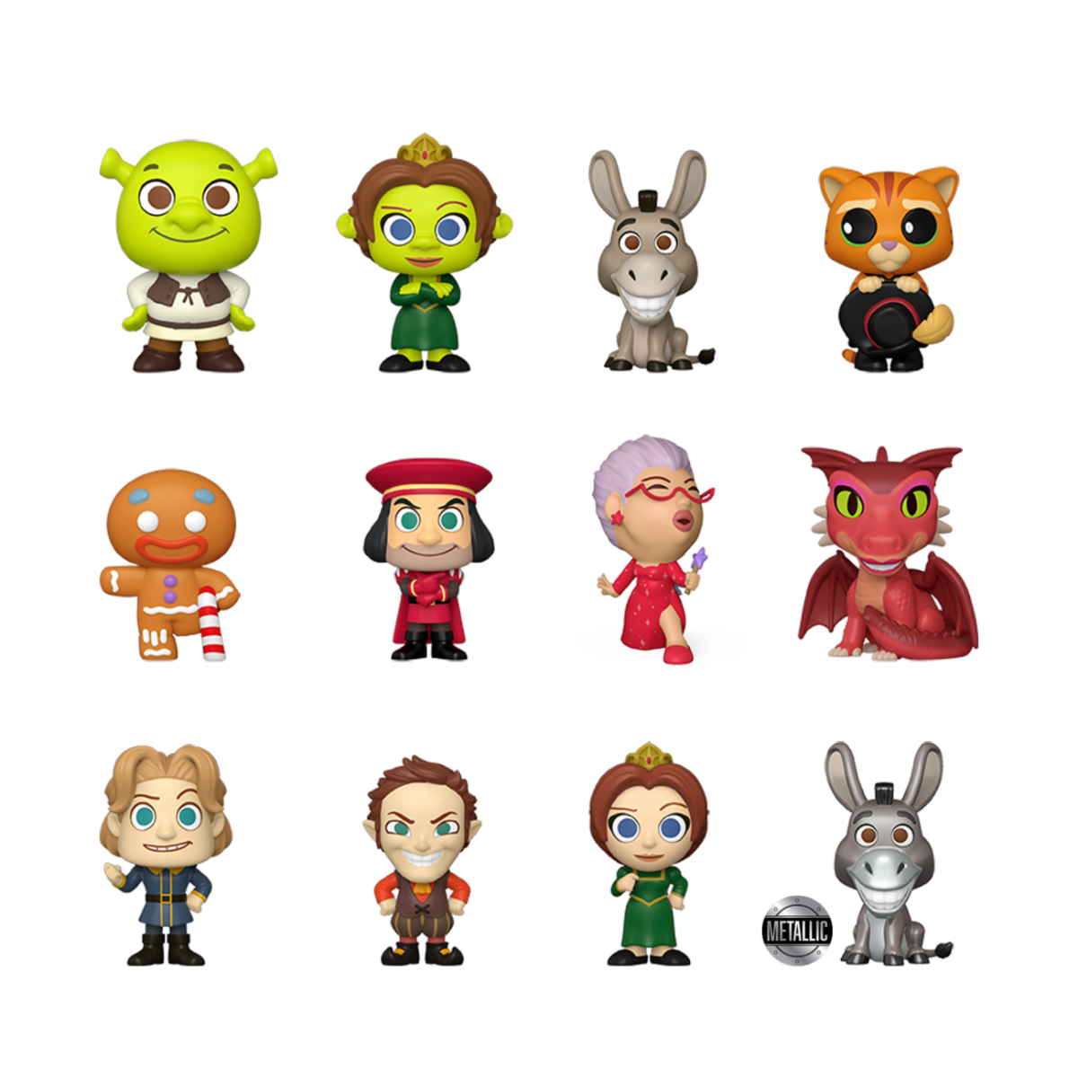 Shrek 30Th Anniv Mystery Minis Asst 12Pcs