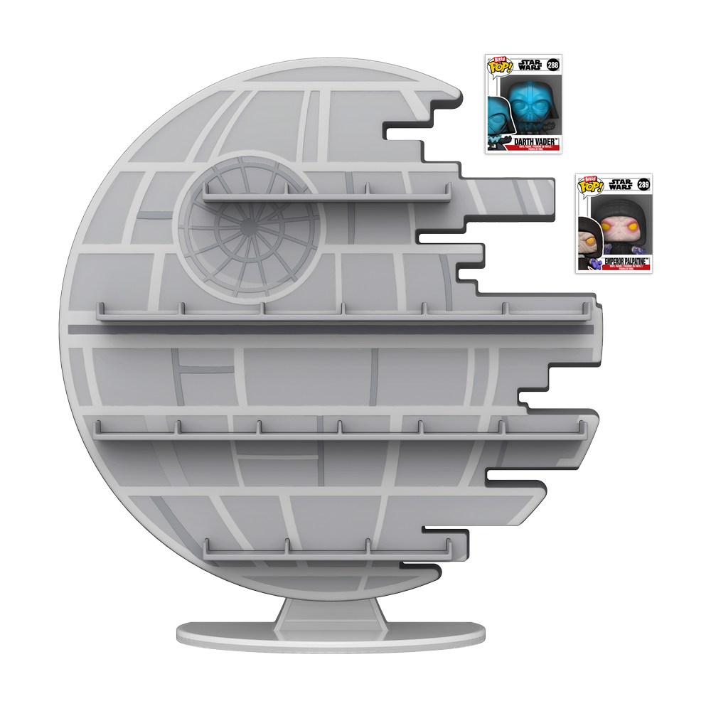 SW Star Wars Bitty Pop Display Death Star