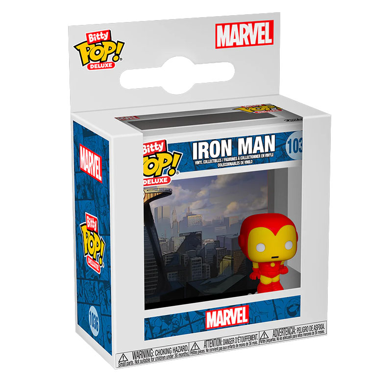 Marvel Bitty Pop Deluxe Iron Man Avenger Tower