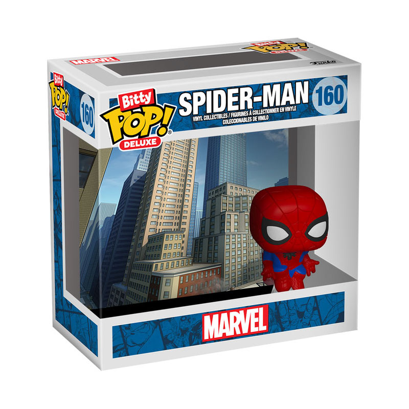 Marvel Bitty Pop Deluxe Spider-Man City