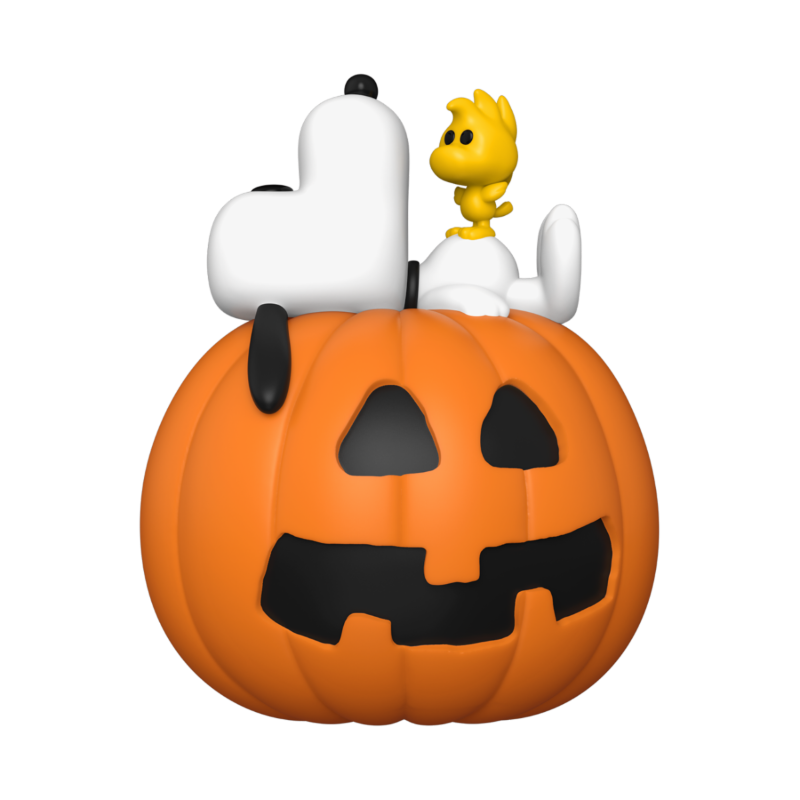 Snoopy Peanuts Pop Deluxe Snoopy & Woodstock Pumpkin