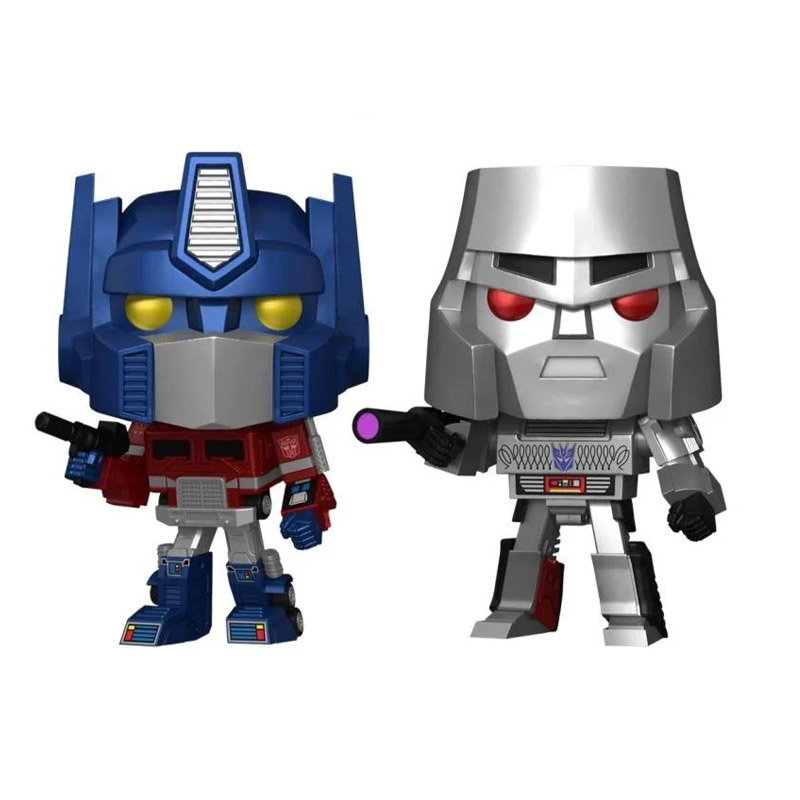 Transformers Retro Toys Pop 2-Pack Optimus - Megatron Metallic