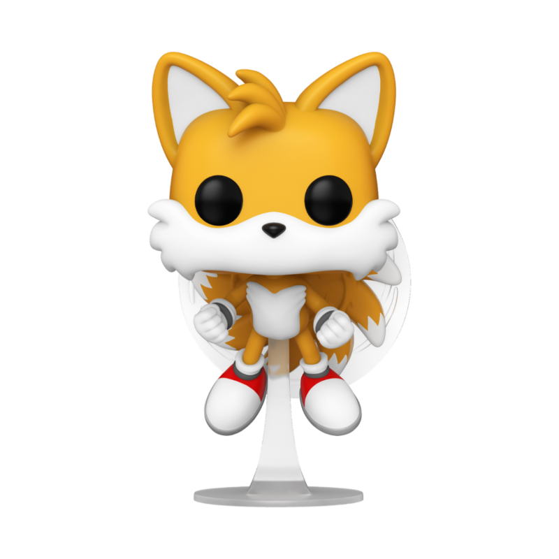 Sonic Pop Tails Flying Flocked + Chase