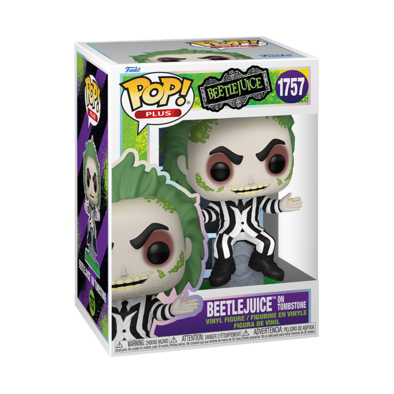 Beetlejuice Pop Plus Beetlejuice Tombstone