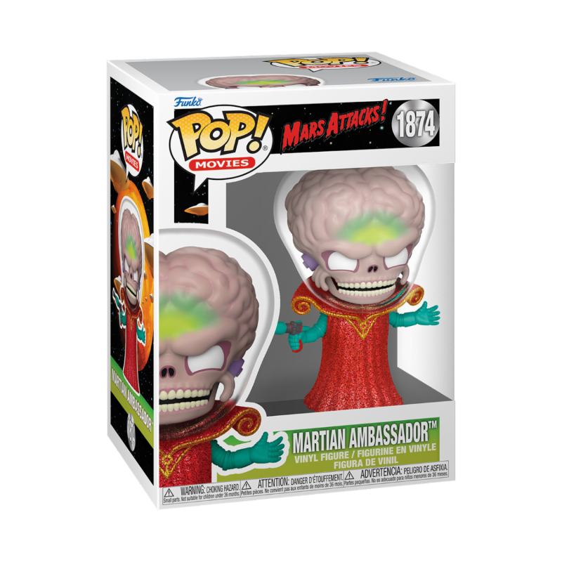 Mars Attacks Pop Alien Leader