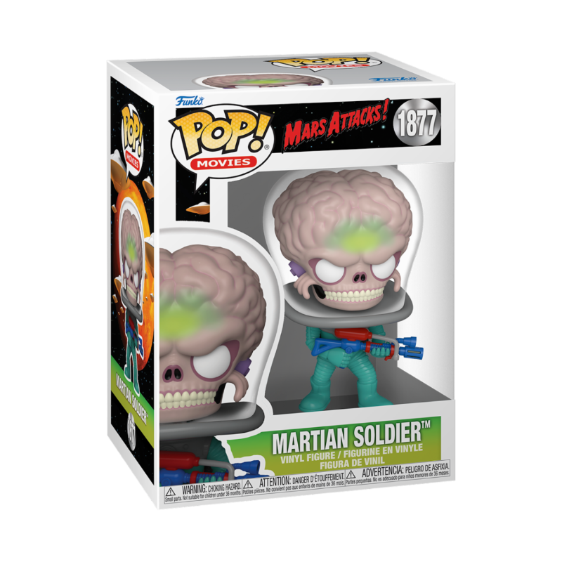 Mars Attacks Pop Alien Soldier