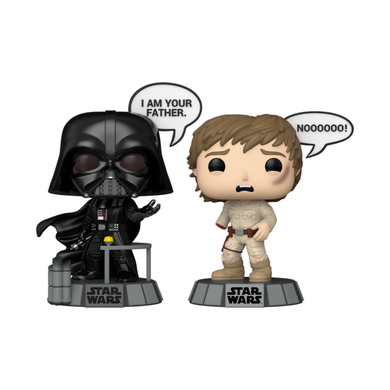 Star Wars Pop Sayings 2 Pack Darth Vader & Luke Skywalker