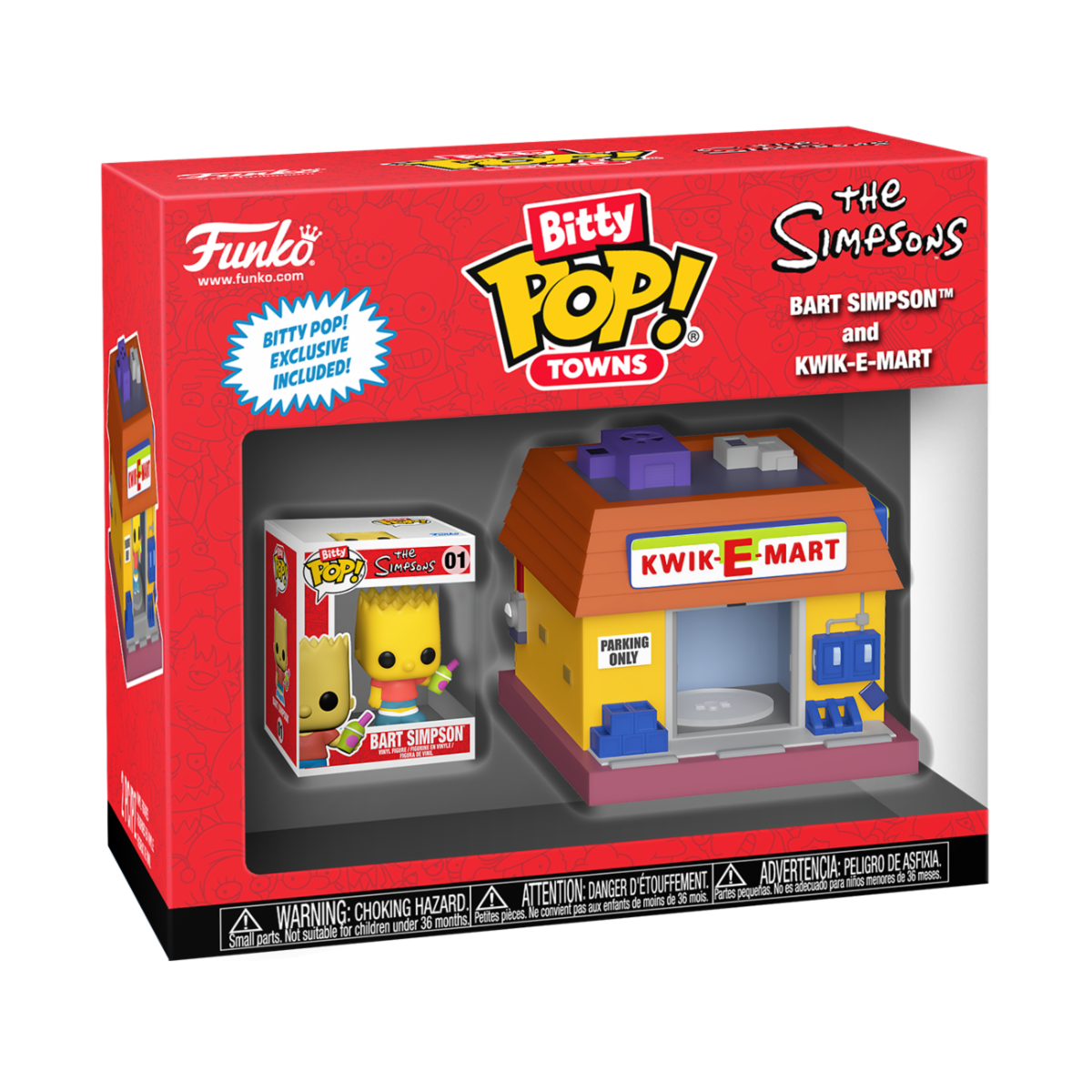 Simpsons Bitty Pop Town Kwik-E-Mart