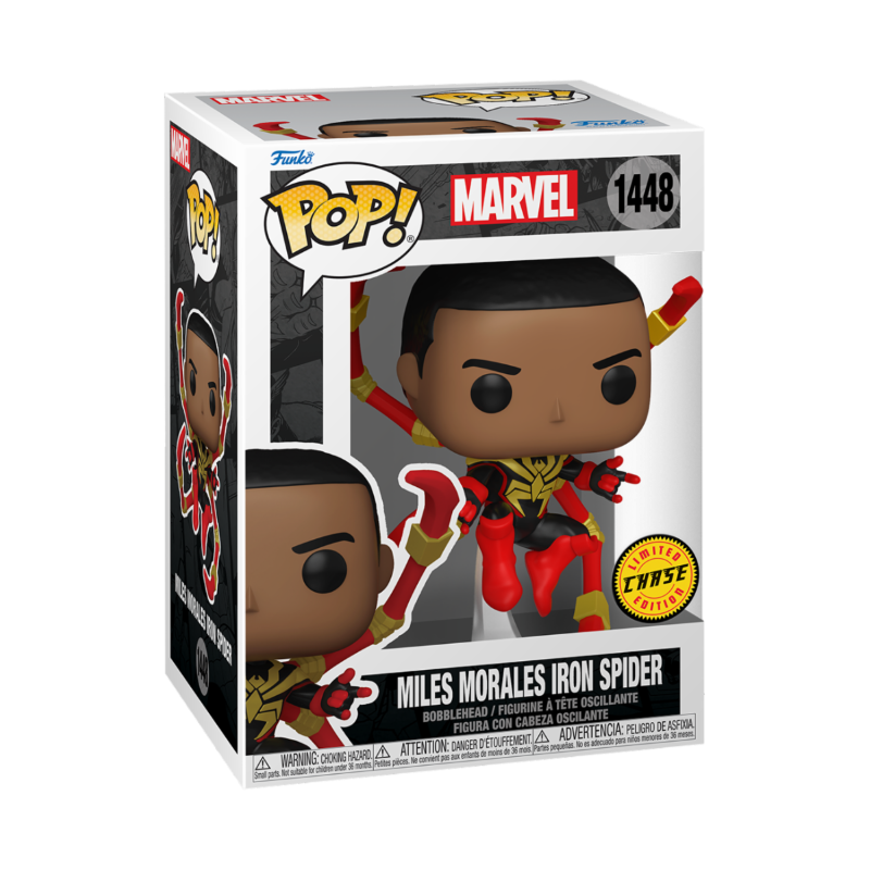 Marvel Pop Spiderman Comics Miles Iron Spider