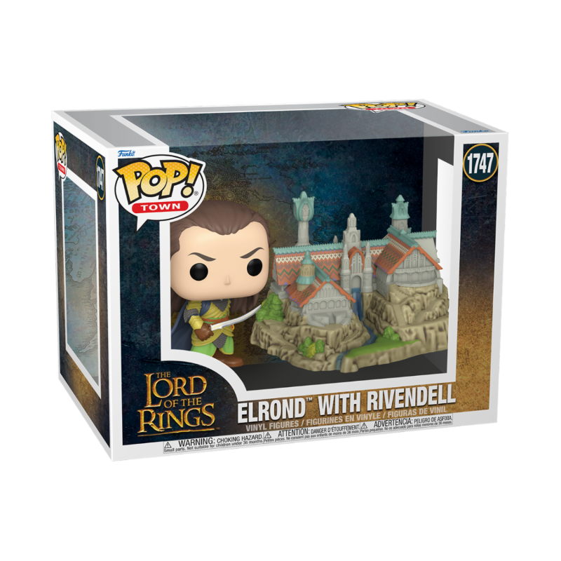 Le Seigneur Des Anneaux LOTR Pop Town Elrond & Rivendell