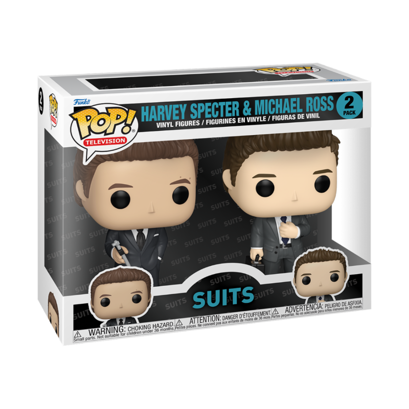 Suits Pop 2 Pack Harvey & Michael