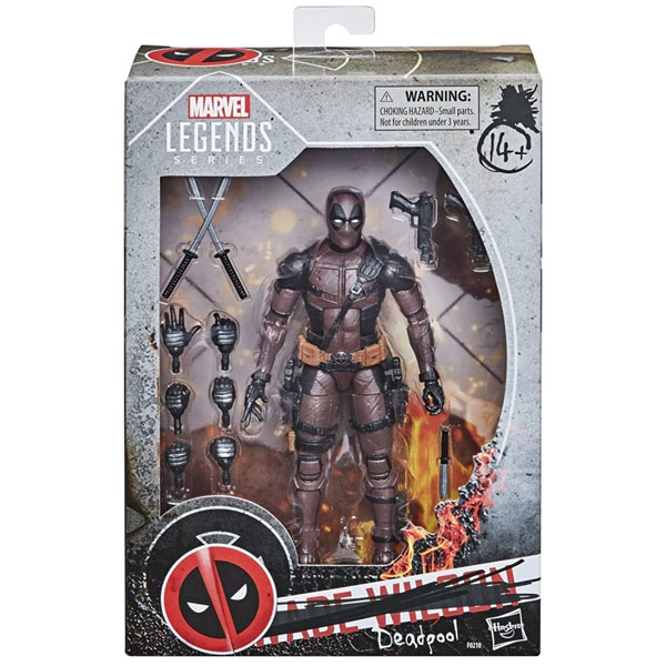 Marvel Legends Burnt Deadpool