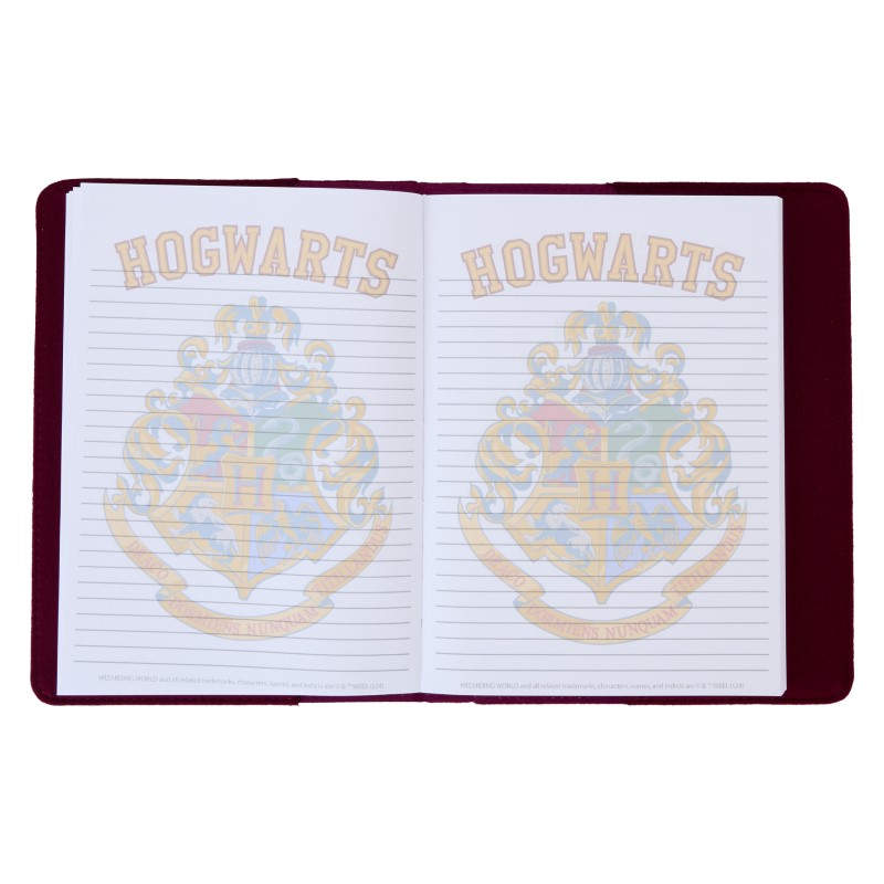 Harry Potter Loungefly Notebook Journal Hogwarts Quidditch