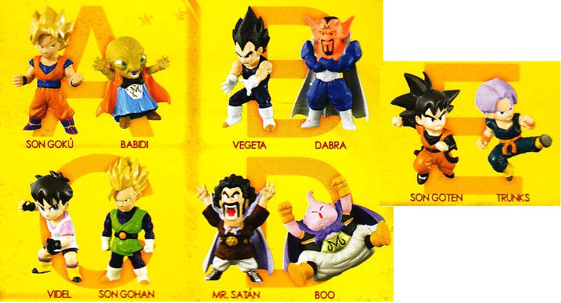 DBZ mini figure blister de 2 x12