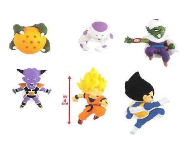 DBZ KAI VOL 2 SET DE 6 ACTION POSE VENTOUSE