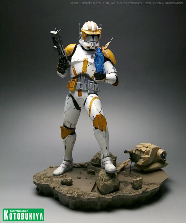 SW Commander Cody Light up Artfx Kotobukiya