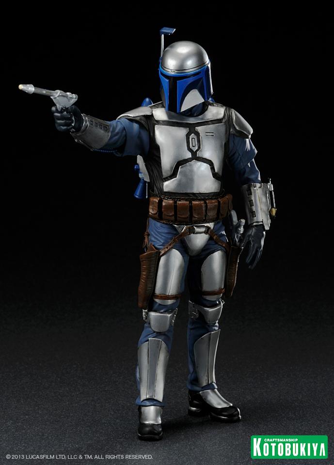 SW Jango Fett Attack of the Clone version Artfx + Statue