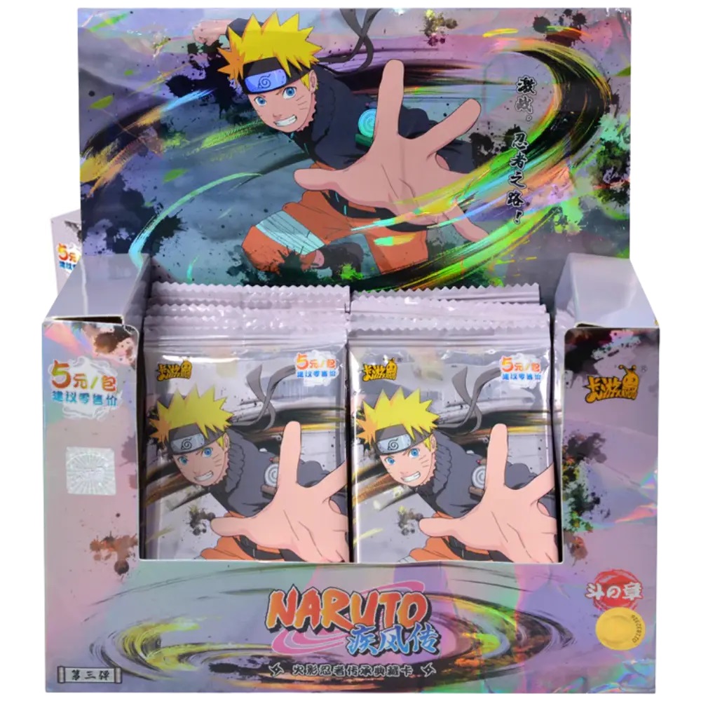 Naruto Shipudden Legacy Collection Card T3W3 20 boosters / 5 cartes