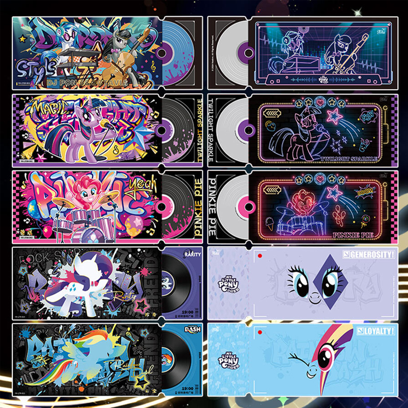 My Little Pony Shining Note Laser Ticket Soul Beat Display 6 booster Kayou 110