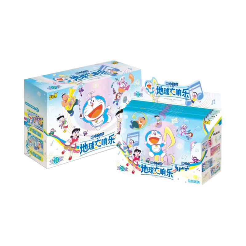 Doraemon Kayou Shikishi Nobitas Earth Symphony  Boite De 6pc