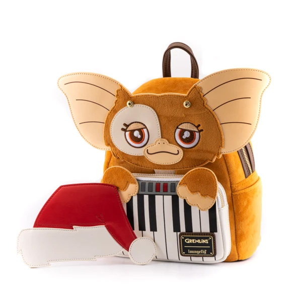 Gremlins Loungefly Mini Sac A Dos Gizmo Holiday Cosplay W Removable Hat 