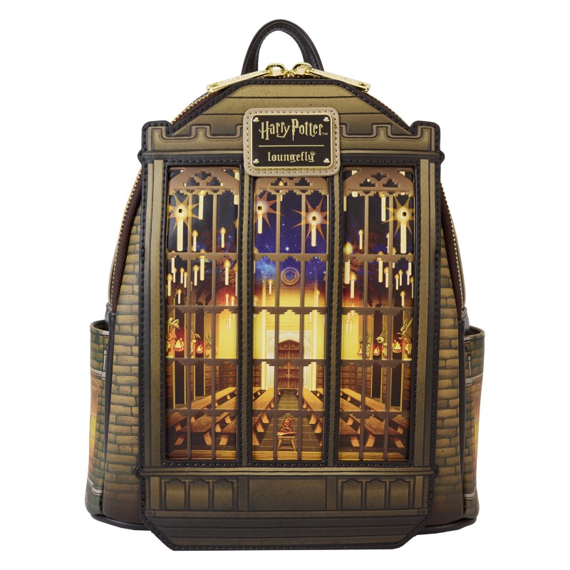 Harry Potter  Loungefly Mini Sac A Dos Hogwarts Hall light up