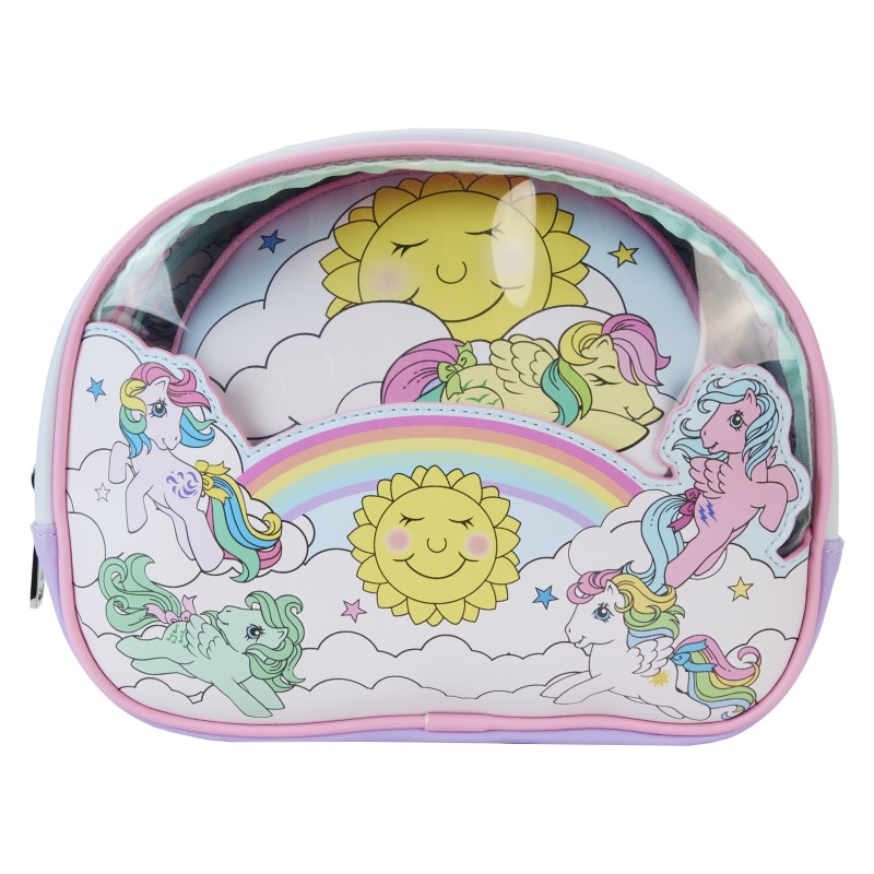 My Little Pony Loungefly Set 3 Pochettes Cosmetiques