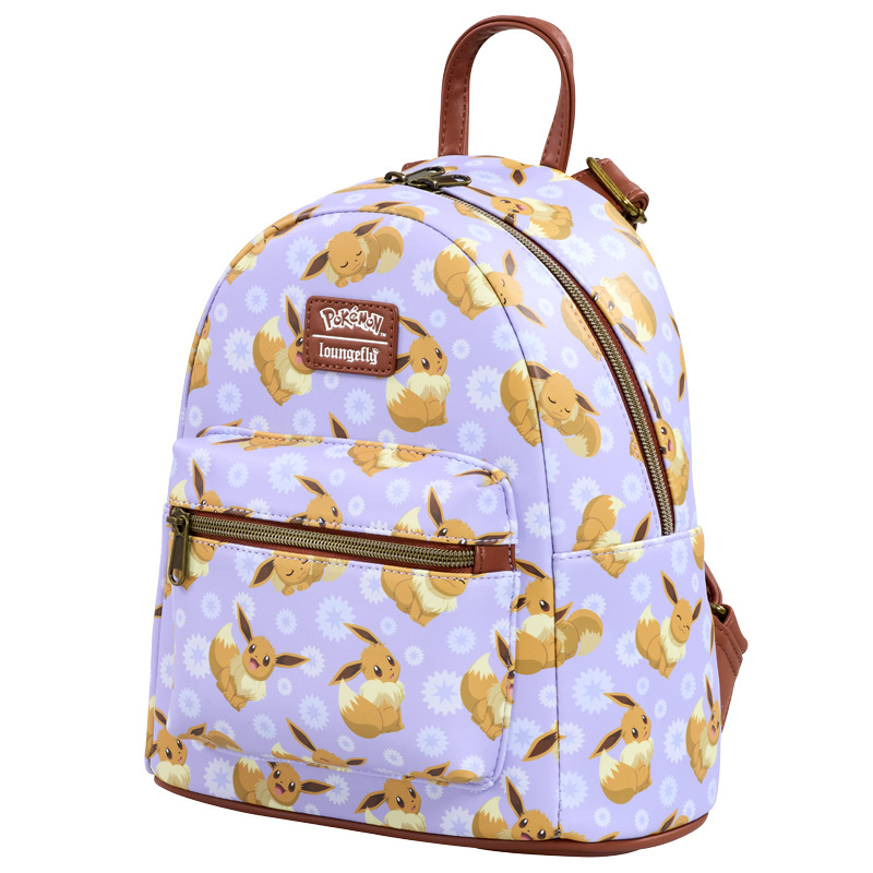 Pokemon Loungefly Mini Sac A Dos Evoli Eevee Full Print