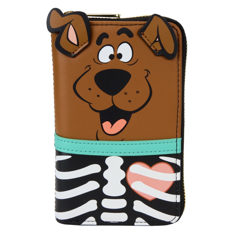 Scooby Doo Loungefly Portefeuille Skeleton Scooby Cosplay